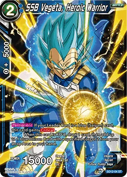 SD12-04 SSB Vegeta, Heroic Warrior