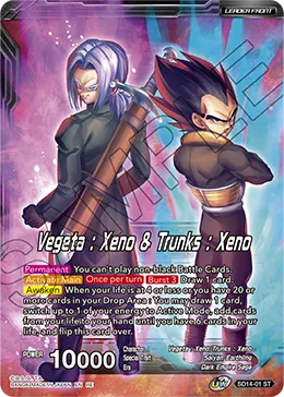 SD14-01 Vegeta : Xeno & Trunks : Xeno (Promo)