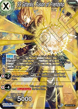 SD14-02 SS Gotenks, Fusion of Friendship