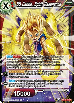 SD15-02 SS Cabba, Spirit Resonance