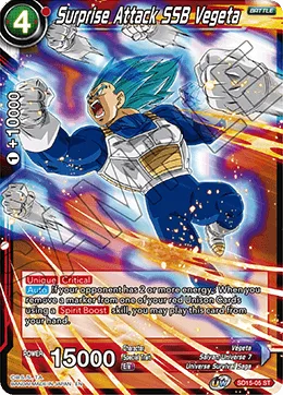 SD15-05 Surprise Attack SSB Vegeta