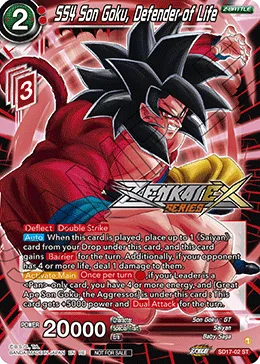 SD17-02 SS4 Son Goku, Defender of Life (Promo)