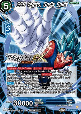 SD18-02 SSB Vegito, Godly Spirit (Promo)
