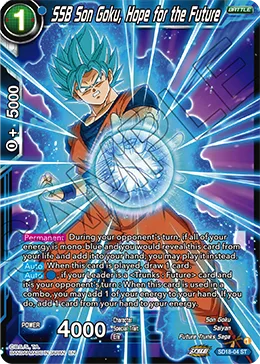 SD18-04 SSB Son Goku, Hope for the Future