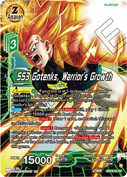 SD19-02 SS3 Gotenks, Warrior's Growth
