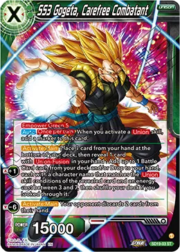 SD19-03 SS3 Gogeta, Carefree Combatant