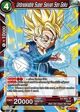 SD2-03 Unbreakable Super Saiyan Son Goku (Promo)
