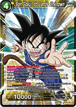 SD20-04 Son Goku, to Lands Unknown