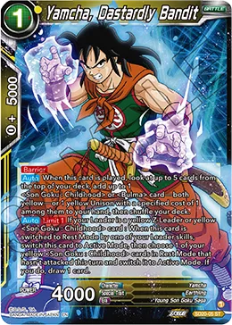 SD20-05 Yamcha, Dastardly Bandit