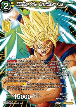 SD22-03 SS2 Son Goku, Overflowing Aura