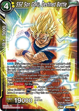 SD22-05 SS2 Son Goku, Destined Battle