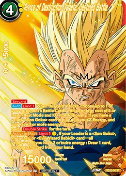 SD22-06 Prince of Destruction Vegeta, Destined Battle (Promo)