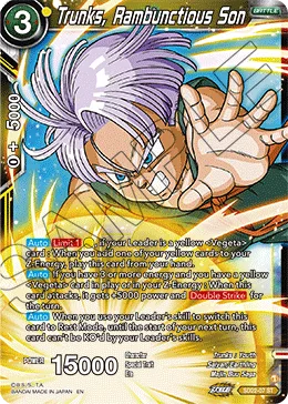 SD22-07 Trunks, Rambunctious Son