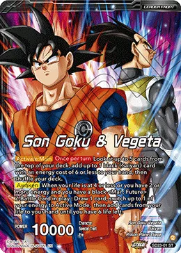 SD23-01 Son Goku & Vegeta