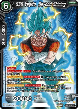 SD23-07 SSB Vegito, Beyond Shining