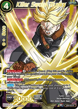 SD3-02 Killer Sword Trunks