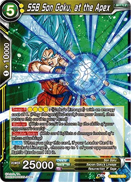 SD5-03 SSB Son Goku, at the Apex