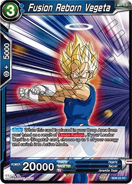 SD6-02 Fusion Reborn Vegeta