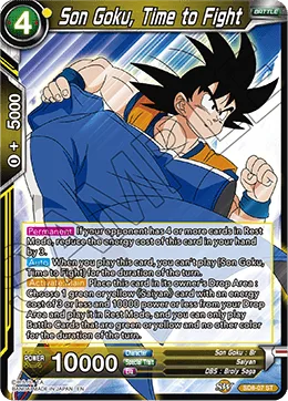 SD8-07 Son Goku, Time to Fight