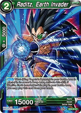 SD9-02 Raditz, Earth Invader