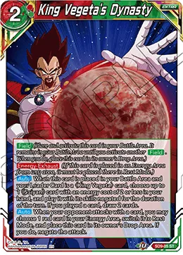 SD9-05 King Vegeta's Dynasty