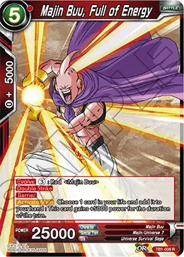 TB1-006 Majin Buu, Full of Energy