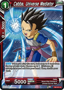 TB1-011 Cabba, Universe Mediator (Parallel)