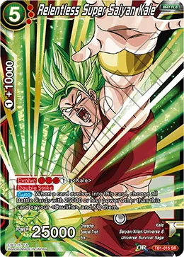TB1-015 Relentless Super Saiyan Kale