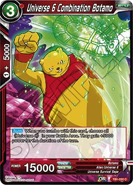TB1-020 Universe 6 Combination Botamo