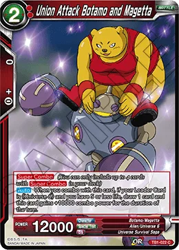 TB1-022 Union Attack Botamo and Magetta