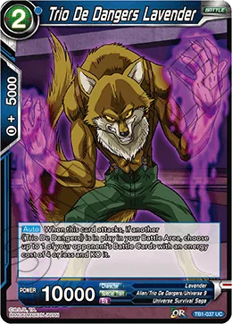 TB1-037 Trio De Dangers Lavender