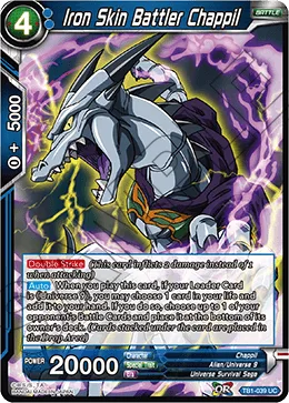 TB1-039 Iron Skin Battler Chappil