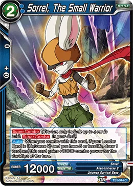 TB1-044 Sorrel, The Small Warrior