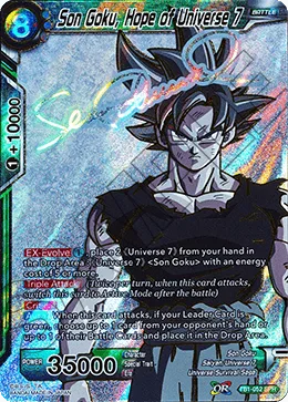 TB1-052 Son Goku, Hope of Universe 7 (SPR)