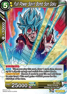 TB1-075 Full Power Spirit Bomb Son Goku (Parallel)