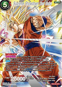 TB2-002 Supreme Showdown Son Goku (SPR)