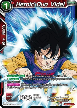 TB2-011 Heroic Duo Videl