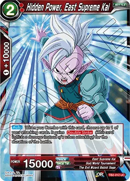 TB2-012 Hidden Power, East Supreme Kai