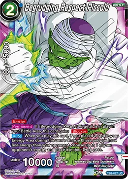 TB2-027 Begrudging Respect Piccolo