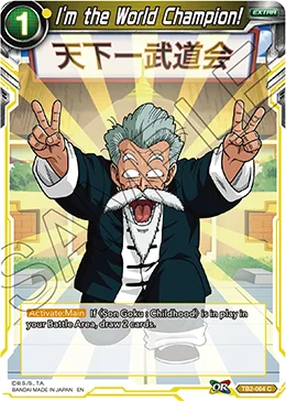 TB2-064 I'm the World Champion! (Promo)