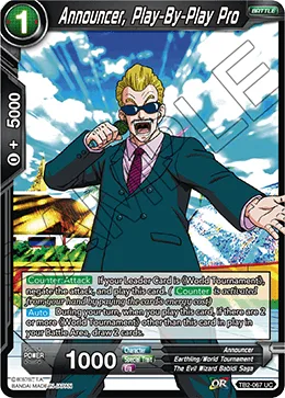 TB2-067 Announcer, Play-By-Play Pro