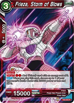 TB3-003 Frieza, Storm of Blows