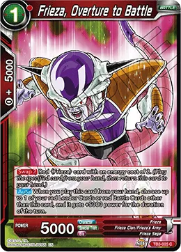 TB3-005 Frieza, Overture to Battle
