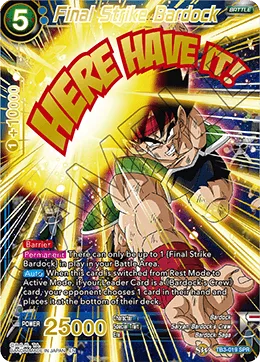 TB3-019 Final Strike Bardock (SPR)