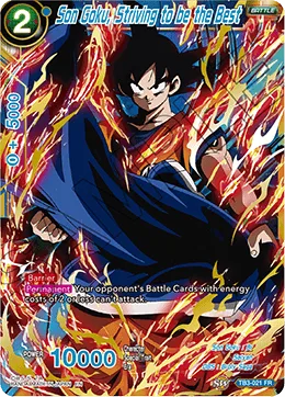 TB3-021 Son Goku, Striving to be the Best