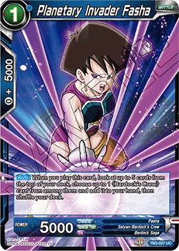 TB3-027 Planetary Invader Fasha