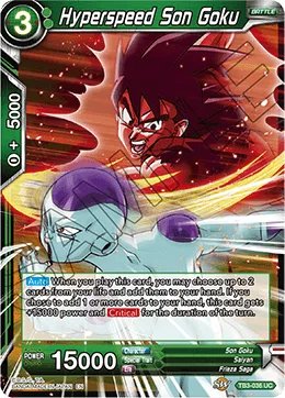 TB3-036 Hyperspeed Son Goku