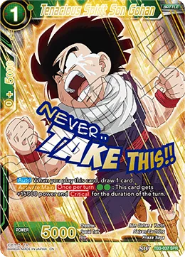 TB3-037 Tenacious Spirit Son Gohan (SPR)