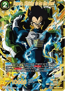 TB3-051 Vegeta, Striving to be the Best