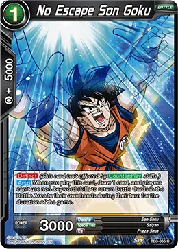 TB3-065 No Escape Son Goku